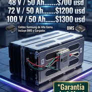 BATERIAS SAMSUNG DE ALTA GAMA CON SMART BMS Y CARGADOR LISTAS PARA DAR RUEDA Y DE LA BUENA ....!!!💯 - Img 56726222