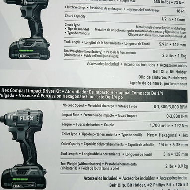 TALADRO INALÁMBRICO Y ATORNILLADORA INALÁMBRICA EN VENTA! - 3/3