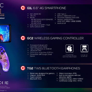 Logic G1L 3 en 1 Gaming Bundle - Img 122786823