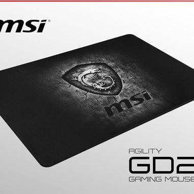 🎮 Alfombrilla Gaming MSI Agility GD20 Premium 12.5"x8.7" Base Antideslizante Extra Gruesa Envio*+Garantia** - Img 101949270