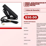PEDAL ACELERADOR DE PIE PARA VEHÍCULOS ELÉCTRICOS . - Img 57566233