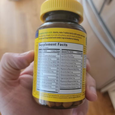 MULTIVITAMINAS NATURE MADE 140 TABLETAS - Img 126234642
