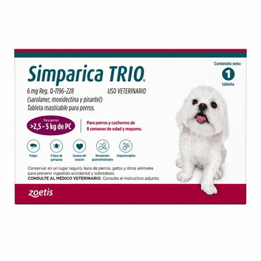 SIMPARICA TRIO / contra pulgas y garrapatas - Img 126306129