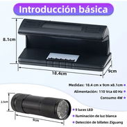Máquina detector de billetes falsos - Img 53392194