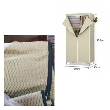 Closet con forro. Medidas: 70 x 45 x 160cm. Colores disponibles: negros ,café, rojo ,azul ,gris - Img 107817755