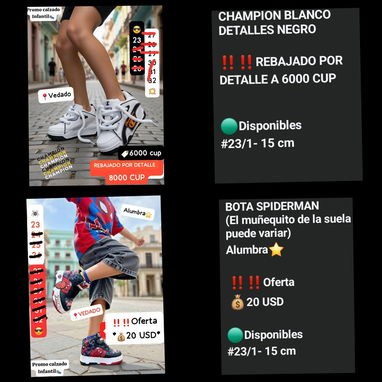 Tenis de niñas y niños - 5/9