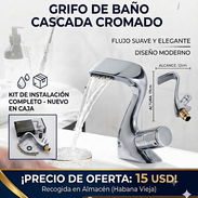 RENUEVA TU BAÑO CON ESTILO GRIFO CASCADA CROMADA - Img 55848263