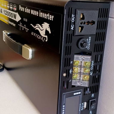 Inversor UNIZUKI 72V 12 000W ✅ Onda pura sinusoidal (Ideal para equipos sensibles: nevera, TV, computadoras, ect.) - Img 122865705