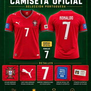 Camiseta Oficial de CR7 Mundial 2026. Máxima Calidad - Img 55975863