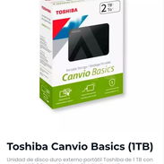 Toshiba Canvio Basics (1TB) Unidad de disco duro externo portátil Toshiba de 1 TB con puerto USB 3.2 para PC, Mac, PlayS - Img 57507232