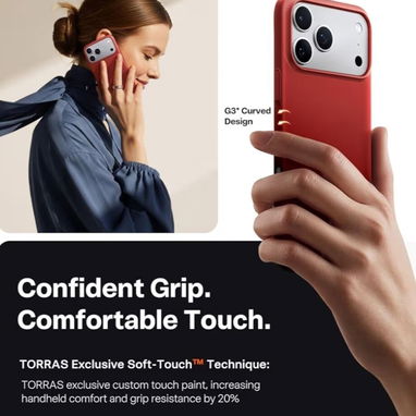 ☎️53544655 🛵 Entrega Disponible ⭐ Magnetic Slim-Fit Case para iPhone 17 Pro Max – Red⭐ - Img 122391868