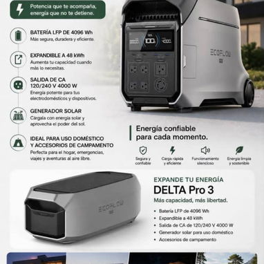 Se venden Ecoflow, panel solar y otros, somos de la Habana. Contactar al WhatsApp 51170866. - Img 128159234