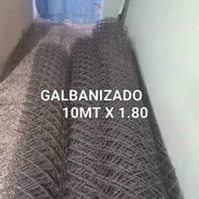 ROLLO DE CERCA GALVANIZADO 10MT X1.80 TUBOS GALVANIZADO 2.20 DE LARGO - Img 45626295