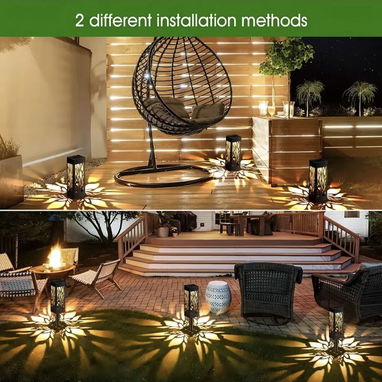 Set de 4 lámparas para jardín 60 usd - Img 122182754