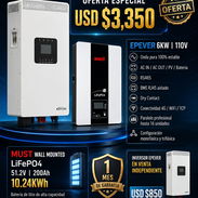 Kit Solar Inversor 6kw/110v + Bateria Must 10.4 kwh LP16-48200 - Img 56442924
