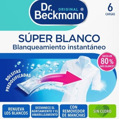 Súper Blanco del Doctor Beckmann Blanqueador intenso Excelente Resultado 💜 - 2/7