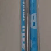 Cortinero extensible de baño metalico y blanco disponibles - Img 52121719