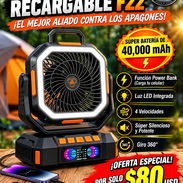 🌬️ VENTILADOR RECARGABLE F22... - Img 57952418