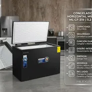 NEVERA CONGELADOR HORIZONTAL MILEXUS 11.2 PIES NEGRO | $550 USD | Transporte Gratis Garantía | Tapa con Cerradura - Img 58010977