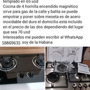 Cocinas de empotrar en la meseta y extractor de humo, olor y vapor - Img 56460635