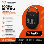 Bocina JBL Clip 4 Bluetooth Portátil | Compacta y Resistente en La Habana - Img 55012457