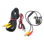 Cámara trasera de parqueo de gran angular para autos, se empareja con la reproductor, tiene 12 LED. (25 USD) - Img 51181556