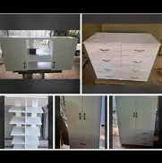 Se venden mobiliario entre closed estantes gaveteros camas y colchones etc para embellecer su hogar 🏡 - Img 45819492