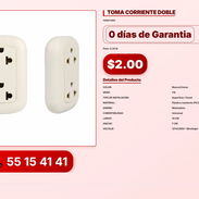 TOMA CORRIENTE DOBLE VPT-0298 - Img 56216944