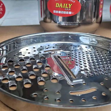 JUEGO DE OLLAS DAILY AMERICANAS  / ORIGINALES  / NUEVAS / ACERO INOXIDABLE / PARA TODO TIPO DE COCINAS / - Img 112526436