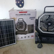 Sé venden ventiladores recargable F6 con panel - Img 58004172