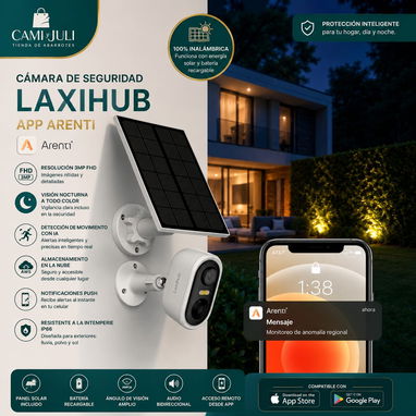 Laxihub 3MP FHD: la cámara de seguridad inalámbrica que tu hogar necesita. - Img 123268870