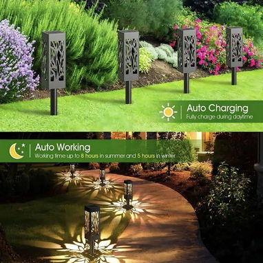 Set de 4 lámparas para jardín 60 usd - Img 122182756