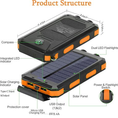 Cargador Portátil / PowerBank de 38 800mah - 3/3