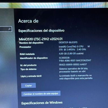 Laptop HP  Equipo confiable con rendimiento ideal para algunos juegos y trabajos de programación informática. - 4/5