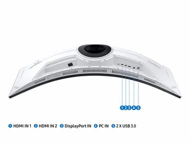 Monitor Samsung Gaming Odyssey Neo G9 49 DQHD 240Hz con Quantum Mini-LED y HDMI 2.1 "Nuevo 0KM Sellado" - Img 63769606