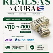 Remesas a Cuba (formas de pago) Zelle, PayPal, Venmo domicilio incluido en Ciudad Habana, contactar vía WhatsApp - Img 55695124