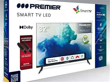 Televisor PREMIER DE 32"  SMART TV ,WIFI,BLUETOOH ,NUEVO USTED LO ESTRENA. - Img main-image