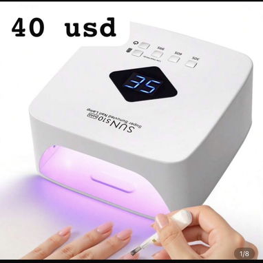 Lámparas Recargables de Uñas, Extractor de polvos y Reposamanos - Img 127578132