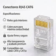 PUNTAS RJ45 CAT6 Y CAT5e - Img 57935055
