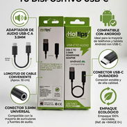 Adaptador de Audio USB-C a Jack 3.5mm - HotTips - Img 55258351