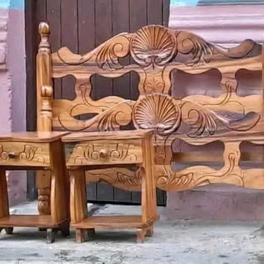 Camas de madera con colchón confort - Img 119346241