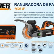 Ranuradora de Pared 1600W/ Con Accesorios - Img 57603063