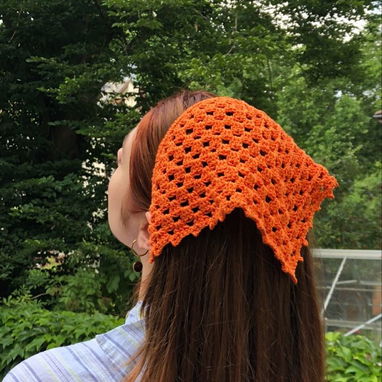 Bandanas tejidas a crochet. Luce la tuya en este verano - Img 119750033