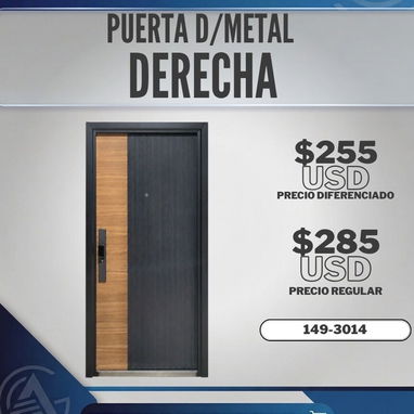 Puertas de Metal con Marco - 5/10