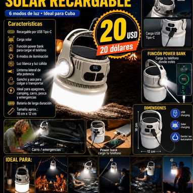 Linterna y Lámparas solares - 4/4