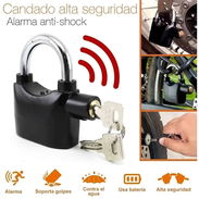 CANDADO CON ALARMA ANTICIZALLA - Img 53444897