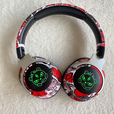 Auriculares estilo Graffiti/ cascos/ audĂfonos inalámbricos - Img 120125590