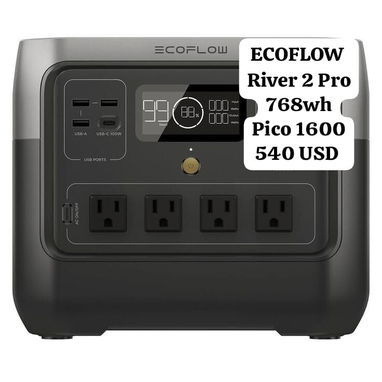 ECOFLOW River 2 Pro- 540 USD// River 2 Max 490 USD - Img 121380609