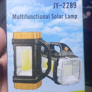 Lampara Solar Recargable 1500mah 6 a 8 Horas NEW con garantia - Img 53987272