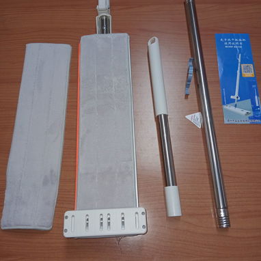Fregona de Microfibra Plegable para Pisos de Madera y Mármol, Mopa Plana Plegable para Limpieza de Vidrio VPT# - Img 127630388